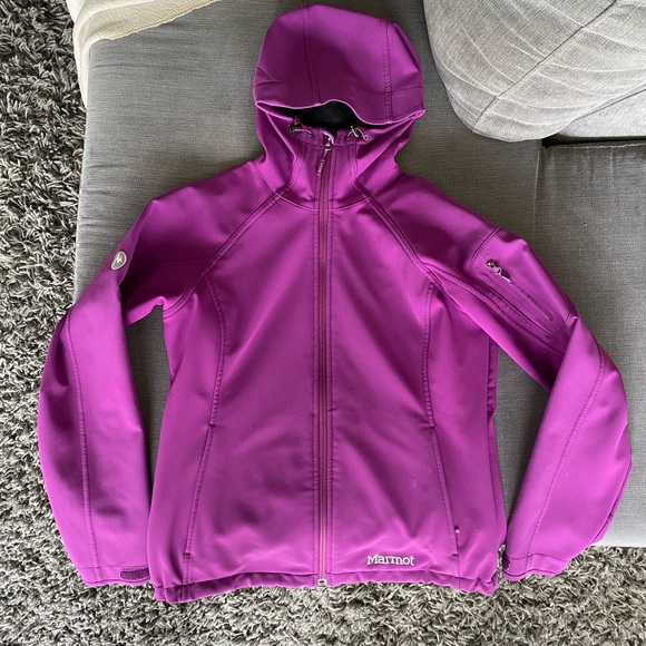 Marmot soft shell softshell medium fuchsia - Picture 4 of 5